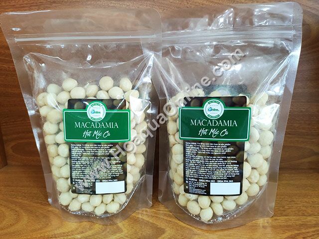 Hạt Mắc Ca Úc Tách Vỏ (Macadamia)